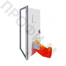 Дверь однопольная противопожарная ДПМ EI-60 со стыковочным узлом