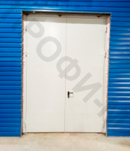 Ворота распашные противопожарные