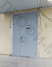 Дверь остекленная металлическая (ДМО)