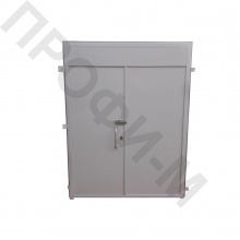 Дверь двухстворчатая