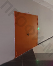 Дверь двупольная противопожарная ДПМ EI-60