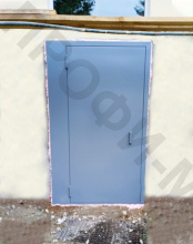 Дверь подъездная с ручкой скоба