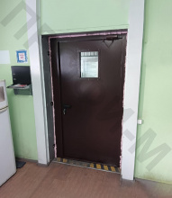 Дверь остекленная противопожарная ДПМО EI-60