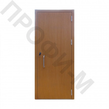 Однопольная дверь металлическая (МДФ с обеих сторон)