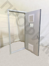 Дверь с вентиляционной решеткой противопожарная ДПМ EI-60