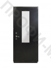 Сейф-дверь квартирная со стеклом