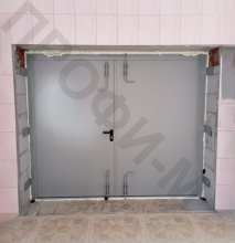 Ворота складские распашные