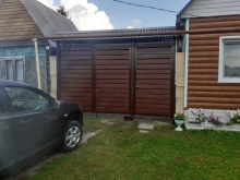 Ворота из сайдинга металлические